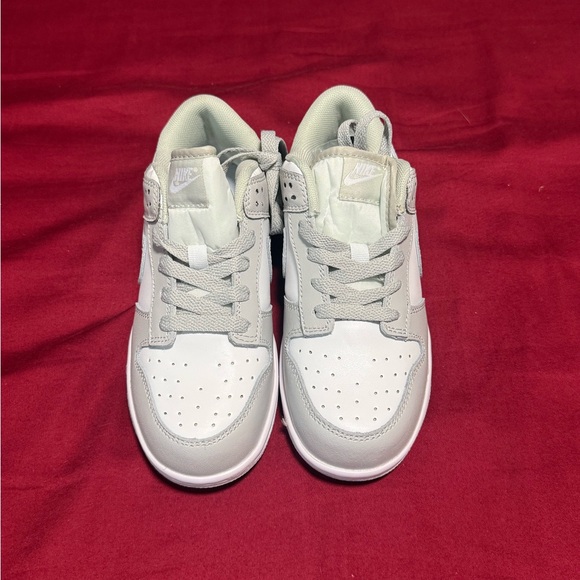 Nike Other - Nike Kids White and Light Gray Low-Top Sneakers